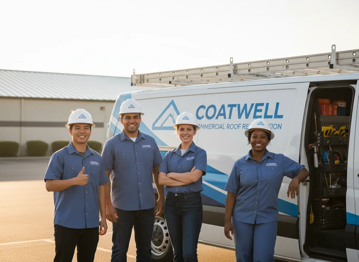 Commercial roof coating company in Hyattville, WY